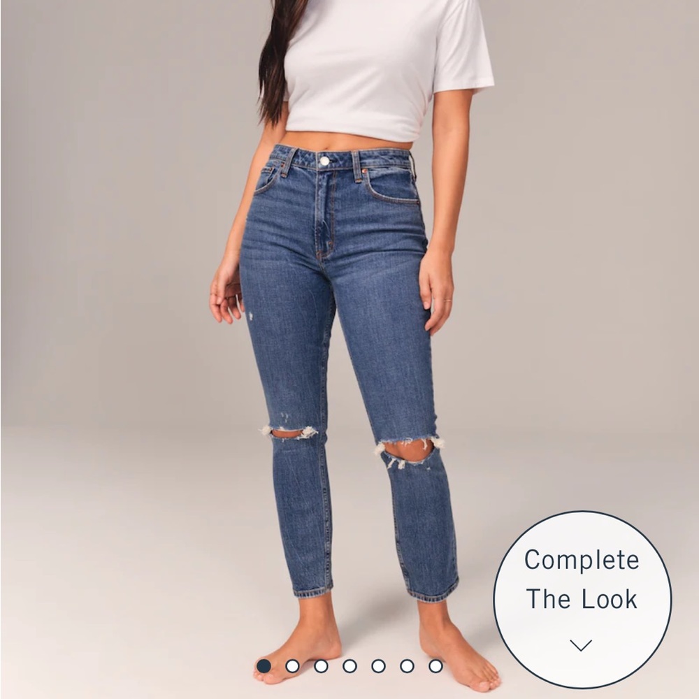 Abercrombie & Fitch High Rise jeans